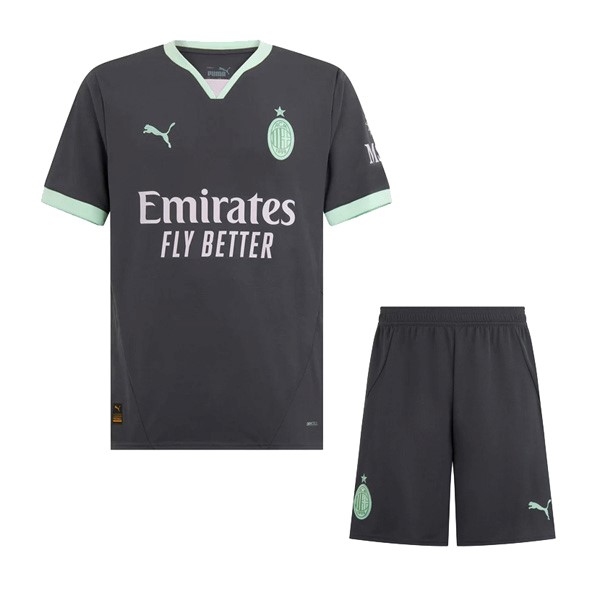 Camiseta AC Milan Tercera equipo Niño 2024-25